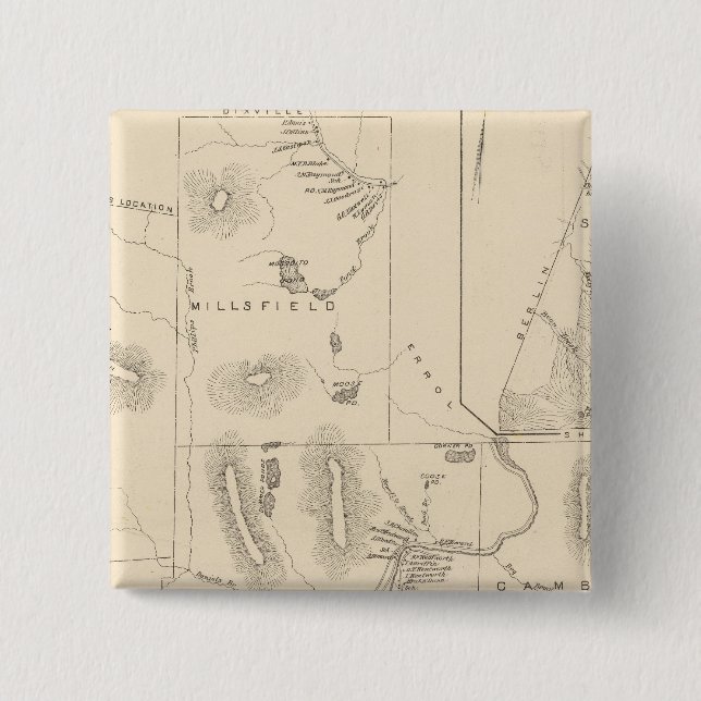 Odell, Millsfield, Dummer, Cambridge Button (Vorderseite)