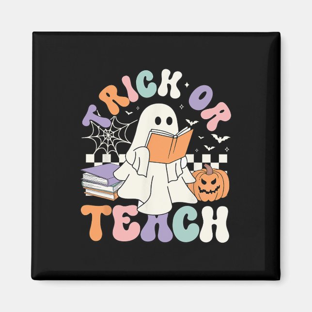 Oder bringe spooky Lehrer süßem Geist das Lesen be Magnet (Vorne)