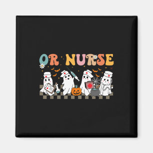 Oder Nurse Spooky Ghost Halloween Niedliche Pflege Magnet