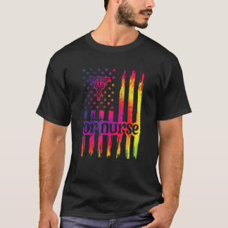 Oder Pflegen Sie Uns Flagge Operationssaal Kranken T-Shirt
