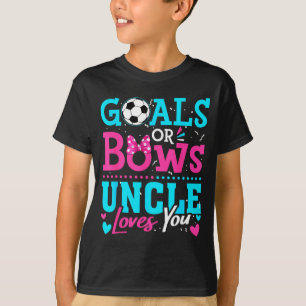 Oder Tore Onkel liebt Fußball Bogen T-Shirt