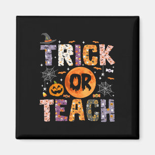 Oder unterrichtet lustige Lehrer Halloween Ghost Magnet
