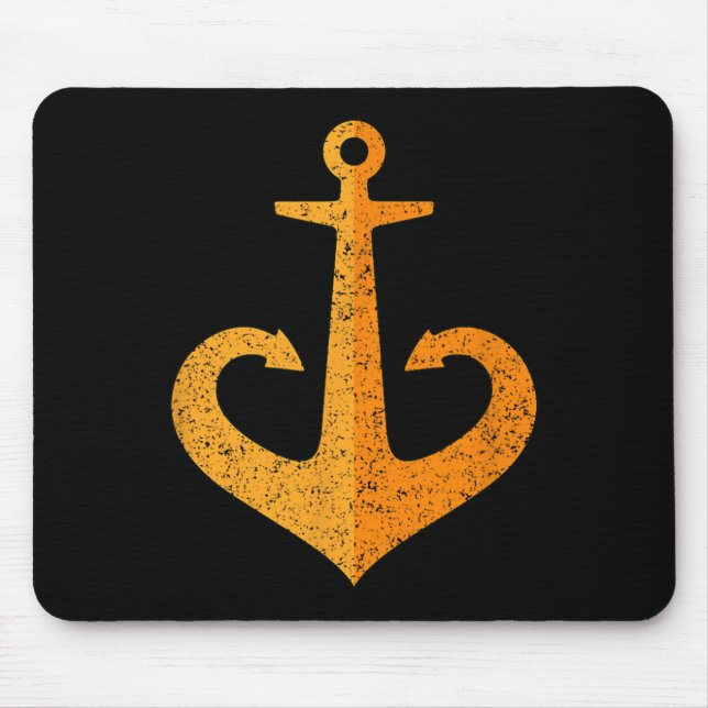 Odesa Odessa Anker Emblem Symbol Ukraine Ukr  Mousepad (Vorne)
