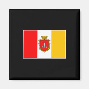 Odesa Odessa Stadtflagge Ukraine Schwarzes Meer  Magnet
