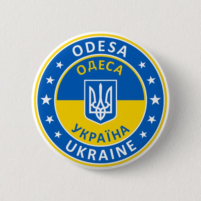 Odesa Ukraine Button (Vorderseite)