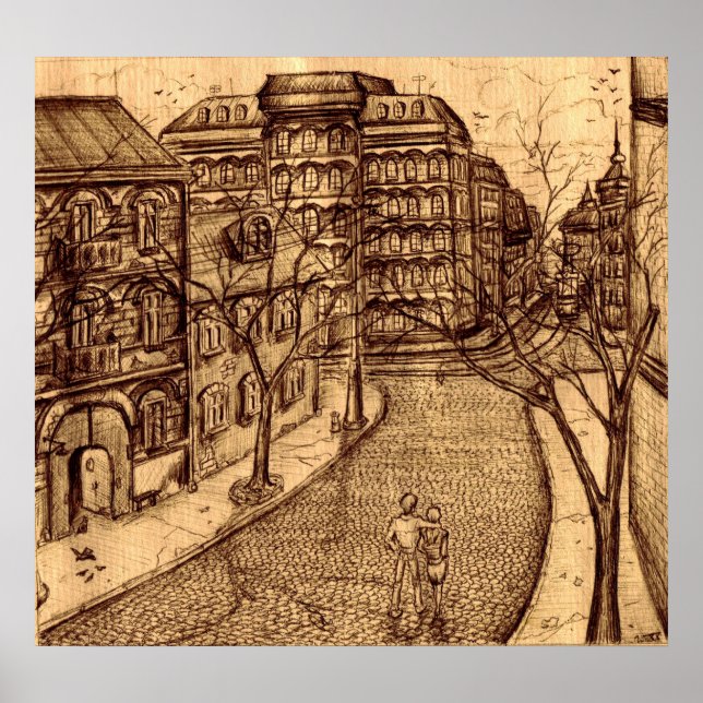 Odessa City Art Poster (Vorne)