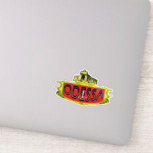 Odessa Harbour Ukraine Aufkleber