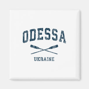 Odessa Ukraine Vintage nautische Paddel Sports Rud Magnet