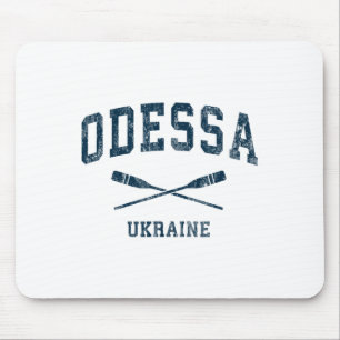 Odessa Ukraine Vintage nautische Paddel Sports Rud Mousepad