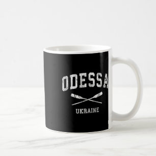 Odessa Ukraine Vintage-nautische Paddel Sportsrude Kaffeetasse