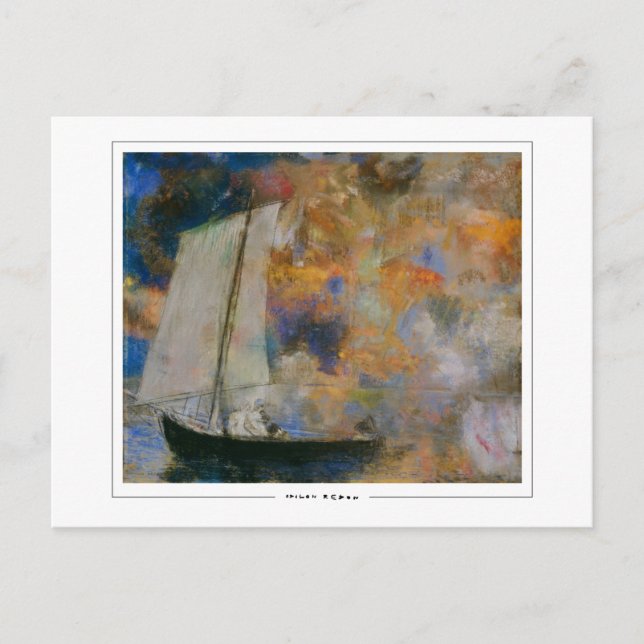 Odilon Redon #16 - Fine Art Postcard Postkarte (Vorderseite)