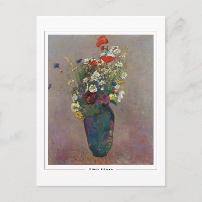 Odilon Redon #21 - Fine Art Postcard Postkarte (Vorderseite)