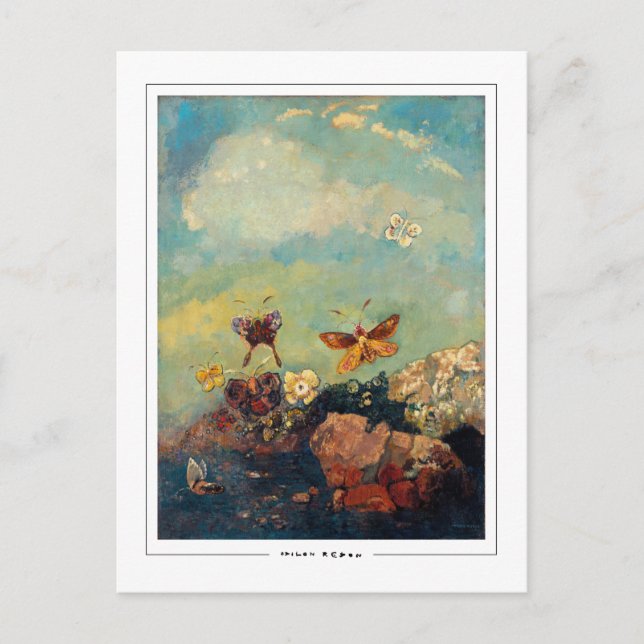 Odilon Redon #22 - Fine Art Postcard Postkarte (Vorderseite)