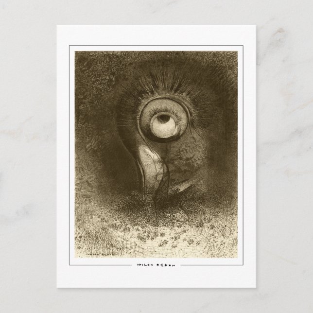 Odilon Redon #675 - Fine Art Postcard Postkarte (Vorderseite)