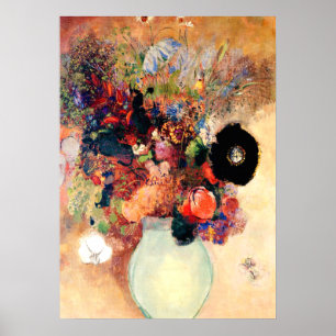 Odilon Redon - Black Poppy Poster