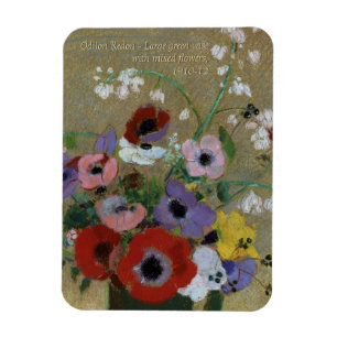 Odilon Redon Blume CC0551 Kühlschrank Art Collecti Magnet