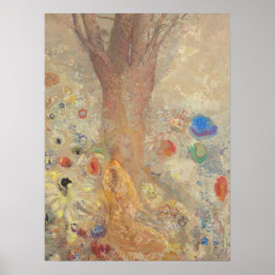 Odilon Redon Buddha in seiner Jugend CC027 Poster