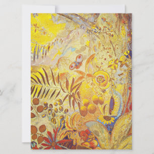 Odilon Redon - Der Tag, Feiertagskarte