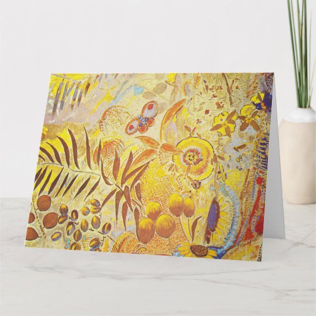 Odilon Redon - Der Tag, Karte (Vorderseite)