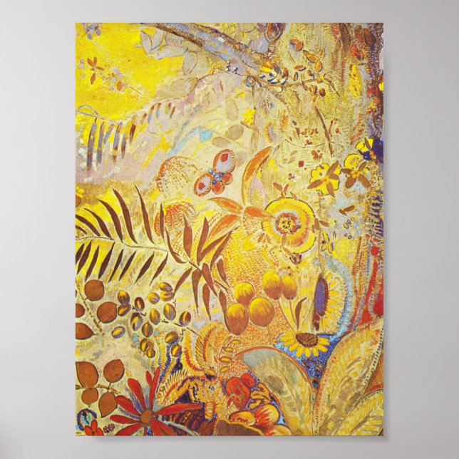 Odilon Redon - Der Tag, Poster (Vorne)