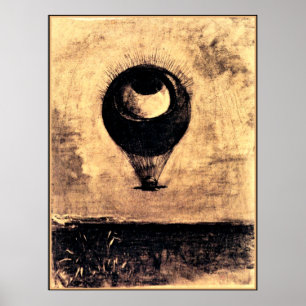 Odilon Redon - Eye Balloon Poster
