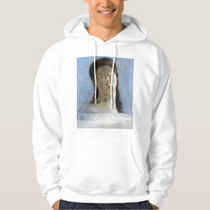 Odilon Redon, geschlossene Augen 1890 Hoodie