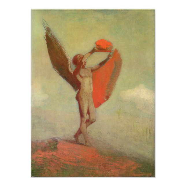 Odilon Redon Icarus Poster (Vorne)