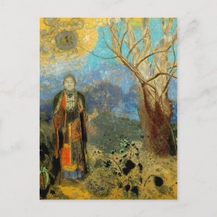 Odilon Redon - Le Bouddha Postkarte