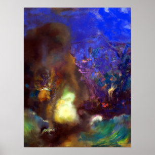 Odilon Redon Roger und Angelica Poster