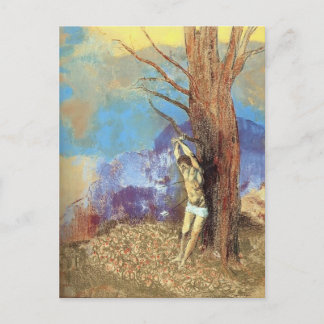 Odilon Redon - Saint Sebastian Postkarte