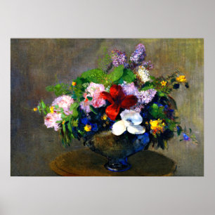 Odilon Redon - The Black Bowl Poster