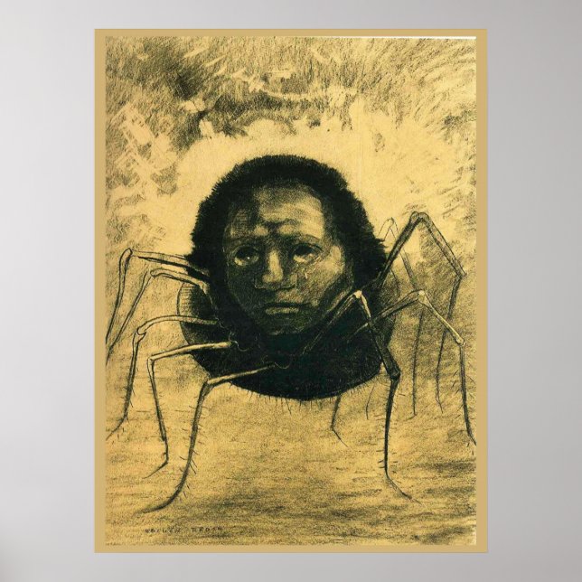 Odilon Redon - The Cry Spider, Poster (Vorne)