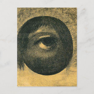 Odilon Redon - Vision, 1883, Postkarte