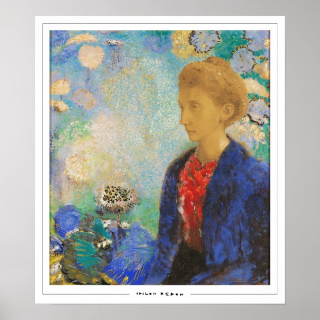 Odilon Redon Zedign Art Poster #1 (Vorne)