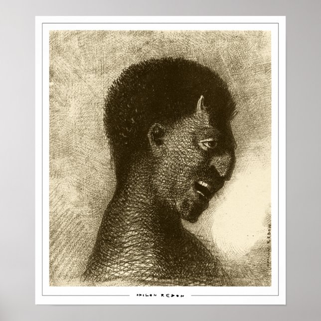 Odilon Redon Zedign Art Poster #101 (Vorne)