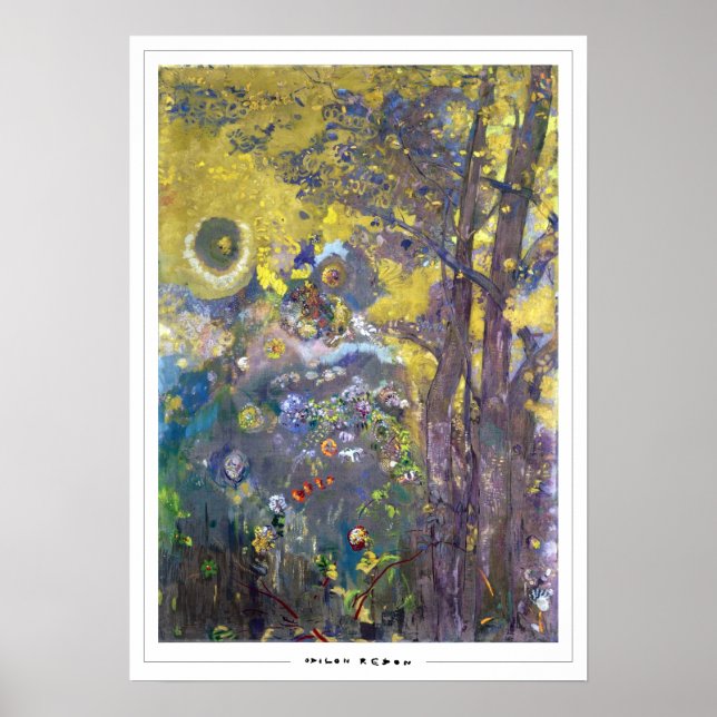 Odilon Redon Zedign Art Poster #13 (Vorne)