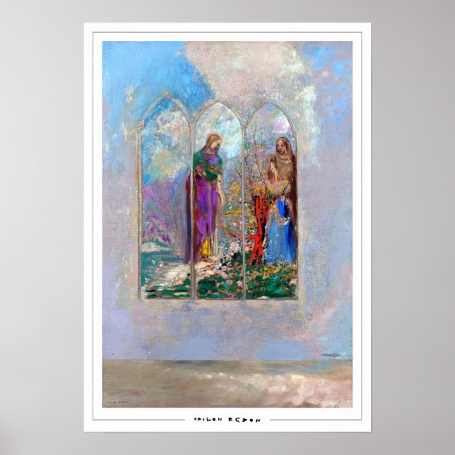 Odilon Redon Zedign Art Poster #23 (Vorne)