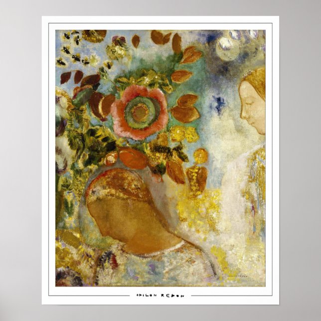 Odilon Redon Zedign Art Poster #24 (Vorne)