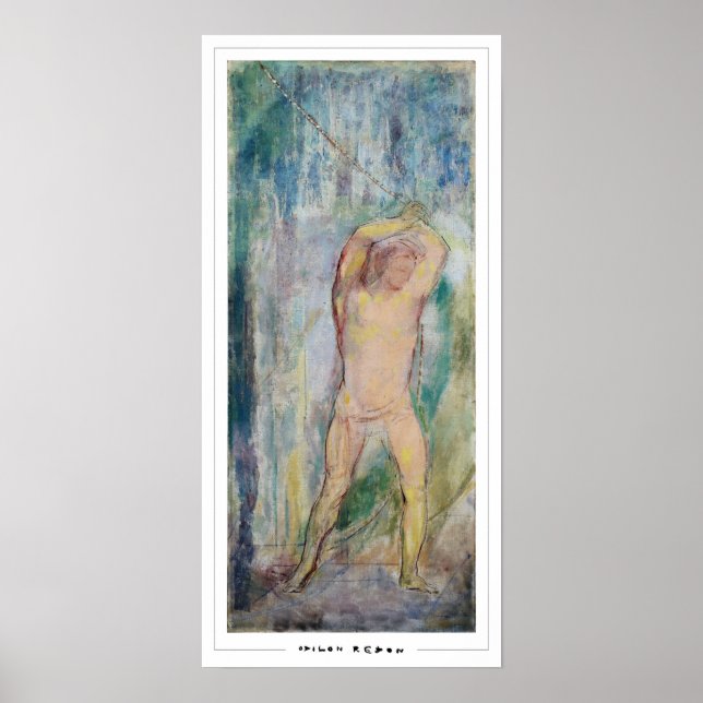 Odilon Redon Zedign Art Poster #256 (Vorne)