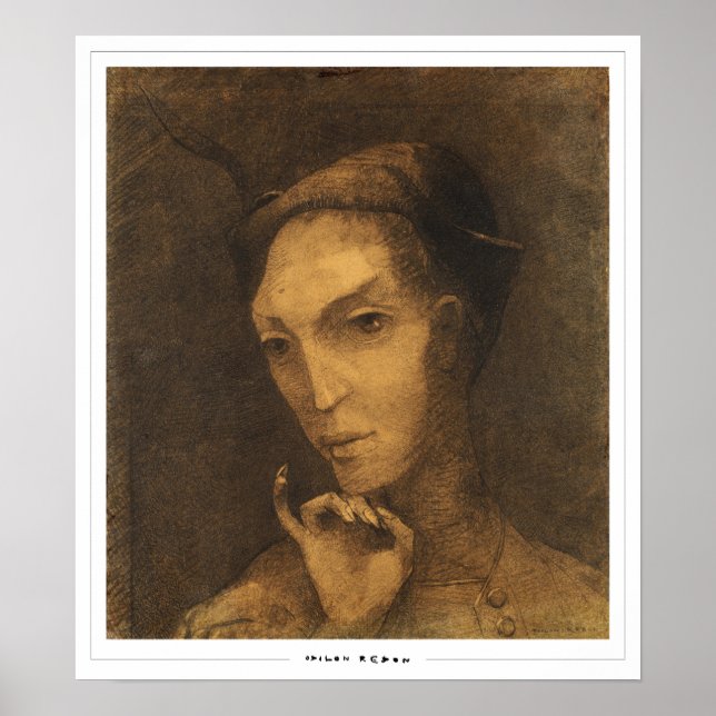 Odilon Redon Zedign Art Poster #264 (Vorne)