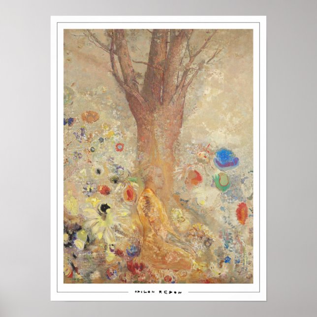 Odilon Redon Zedign Art Poster #6 (Vorne)