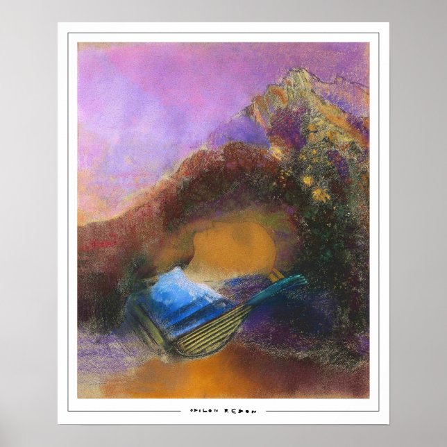 Odilon Redon Zedign Art Poster #639 (Vorne)