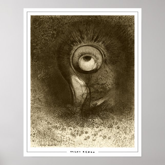 Odilon Redon Zedign Art Poster #675 (Vorne)