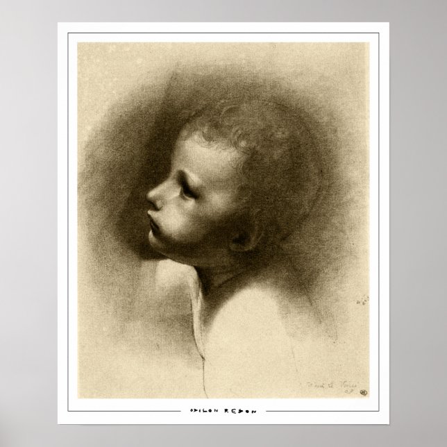 Odilon Redon Zedign Art Poster #733 (Vorne)