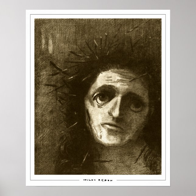 Odilon Redon Zedign Art Poster #740 (Vorne)