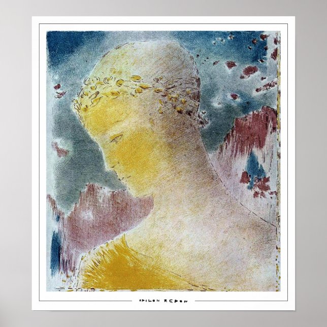Odilon Redon Zedign Art Poster #793 (Vorne)