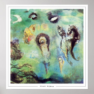 Odilon Redon Zedign Kunstposter #234 Poster