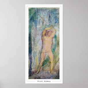 Odilon Redon Zedign Kunstposter #256 Poster