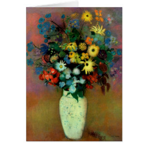 Odilon Redon's Vase mit Blume (1914)