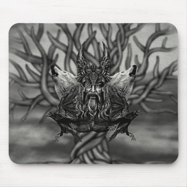 Odin - All-Vater Mousepad (Vorne)